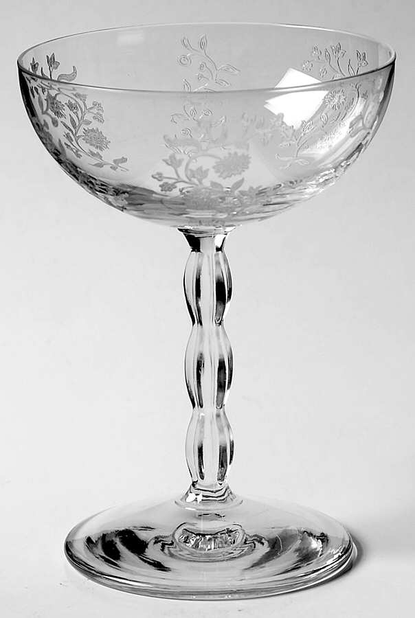 Rambler (Stem 6012, No Trim) Champagne/Tall Sherbet by Fostoria-1