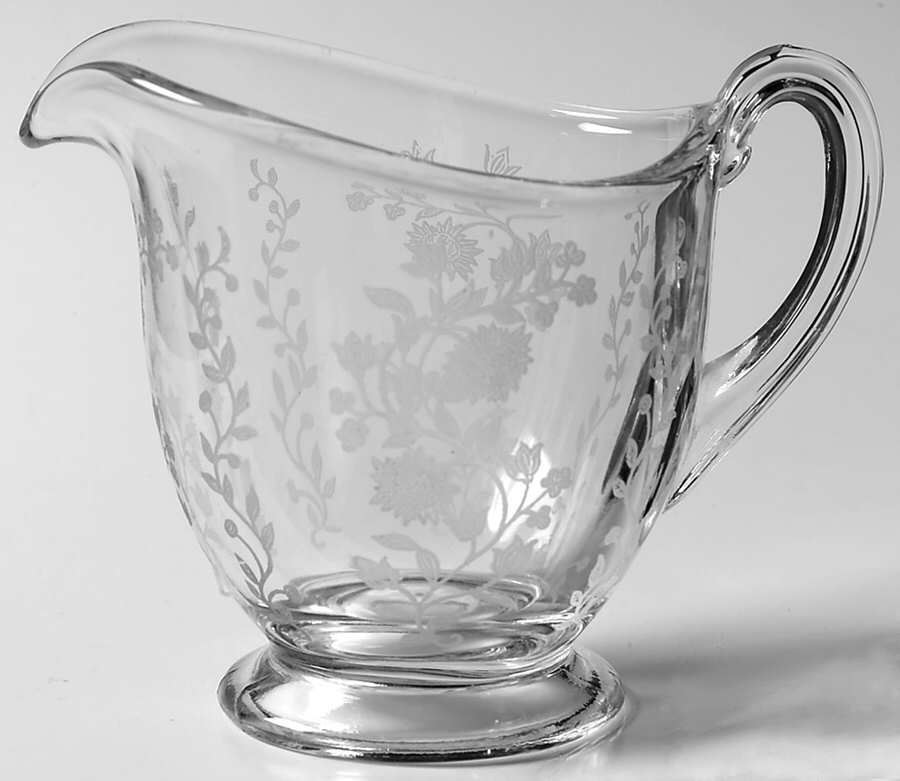 Rambler (Stem 6012, No Trim) Creamer by Fostoria-1