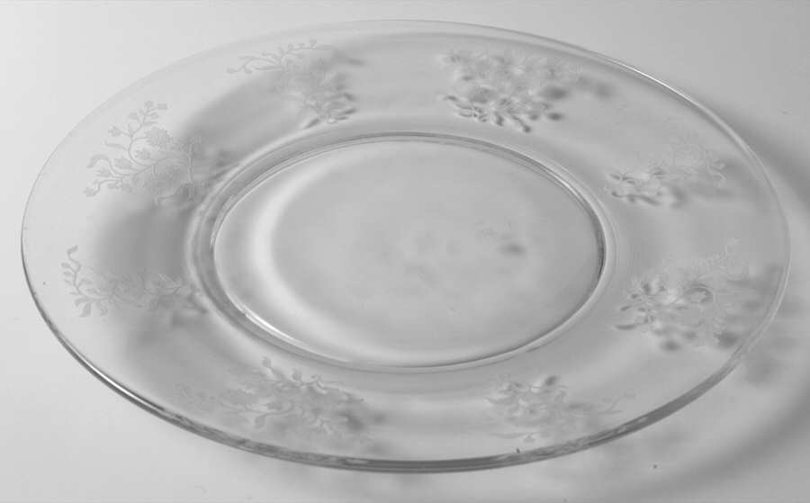 Rambler (Stem 6012, No Trim) Luncheon Plate by Fostoria-1