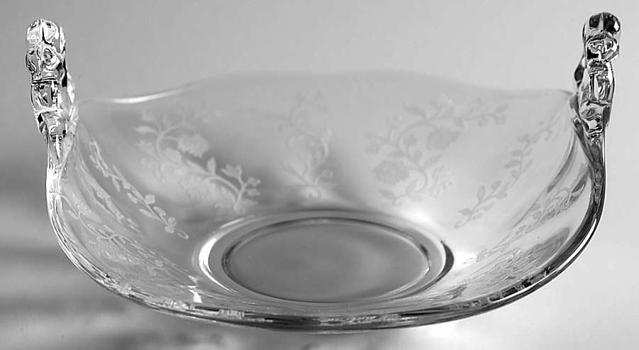 Rambler (Stem 6012, No Trim) 2 Handled Bon Bon by Fostoria-1