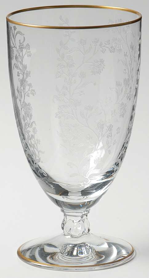 Rambler (Stem 6012, Gold Trim) Iced Tea by Fostoria-1