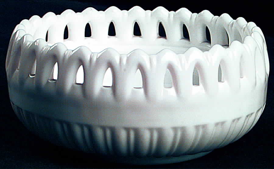Randolph Milk Glass 5" Nappy by Fostoria-1