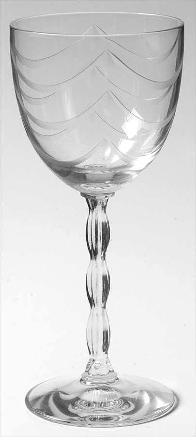 Regency Clear (Stem 6012) Claret Wine by Fostoria-1