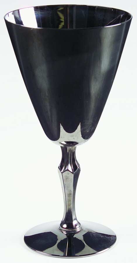 Regal (Stainless Steel Overlay, Stem 6092)) Water Goblet by Fostoria-1