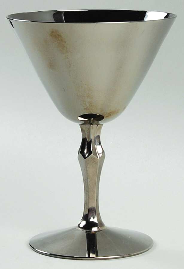 Regal (Stainless Steel Overlay, Stem 6092)) Champagne/Tall Sherbet by Fostoria-1