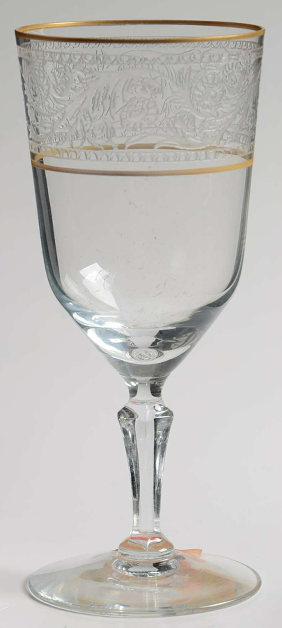 Renaissance (Stem 6111, Gold Trim) Wine Glass by Fostoria-1