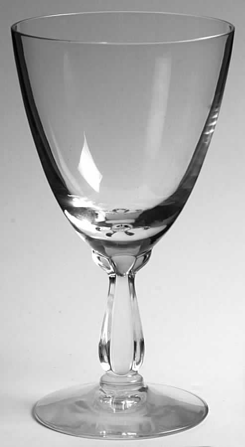 Rhapsody Clear Water Goblet by Fostoria-1