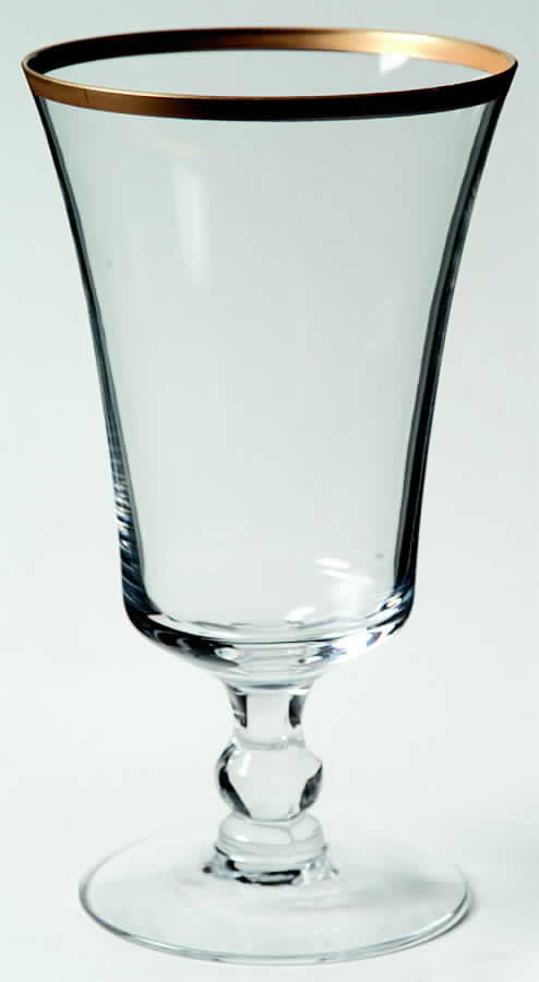 Richmond (Newer, Gold Trim, Stem 6097) Iced Tea by Fostoria-1