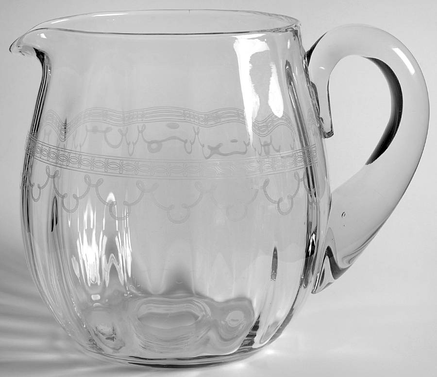 Richmond (Older, Etched, Stem 5082) 64 Oz Jug by Fostoria-1
