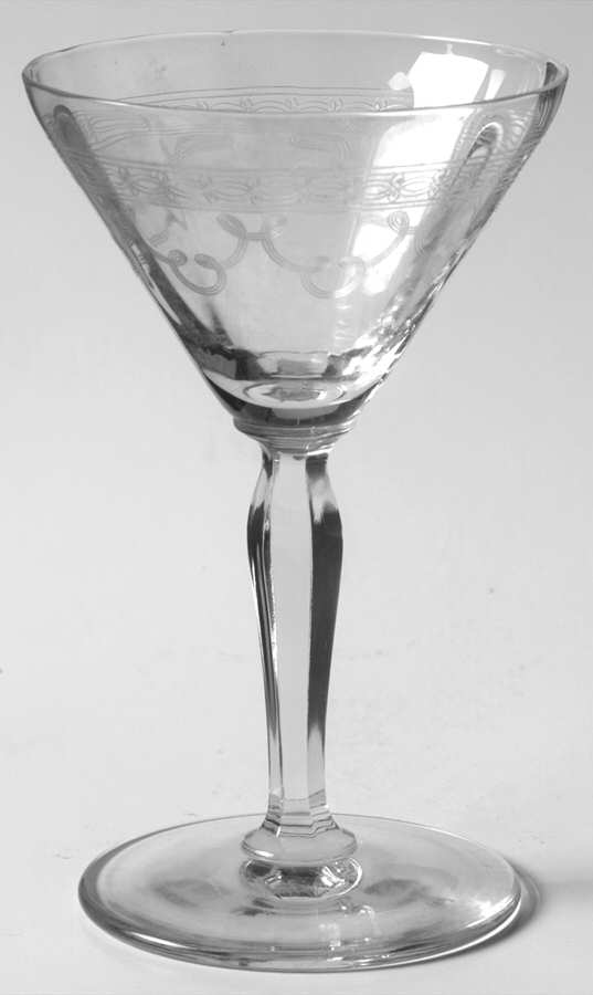Richmond (Older, Etched, Stem 5082) Liquor Cocktail by Fostoria-1