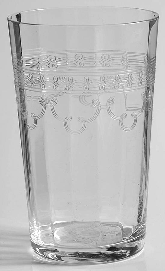 Richmond (Older, Etched, Stem 5082) 5 Oz Flat Tumbler by Fostoria-1