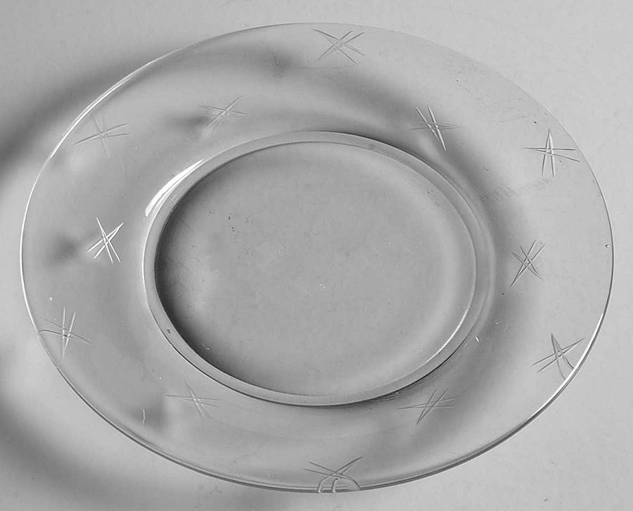 Rocket Bread & Butter Plate by Fostoria-1