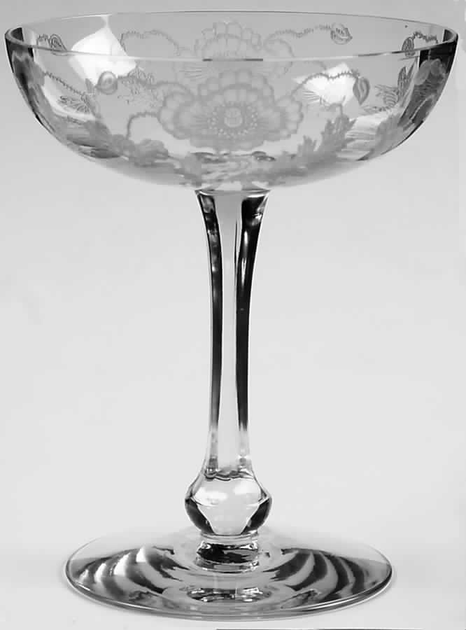 Rogene Clear Round Compote (Height X Width) by Fostoria-1