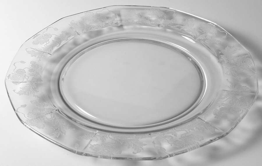 Rogene Clear Dinner Plate by Fostoria-1