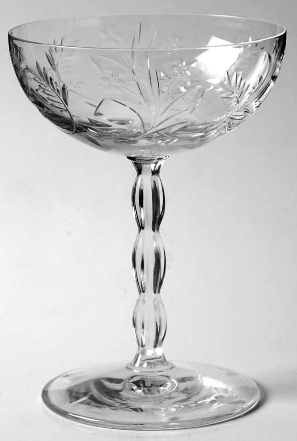 Rock Garden Champagne/Tall Sherbet by Fostoria-1