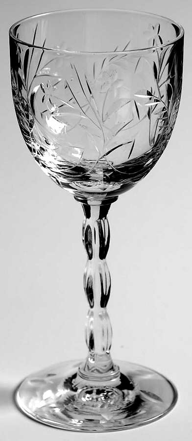 Rock Garden Wine Glass by Fostoria-1