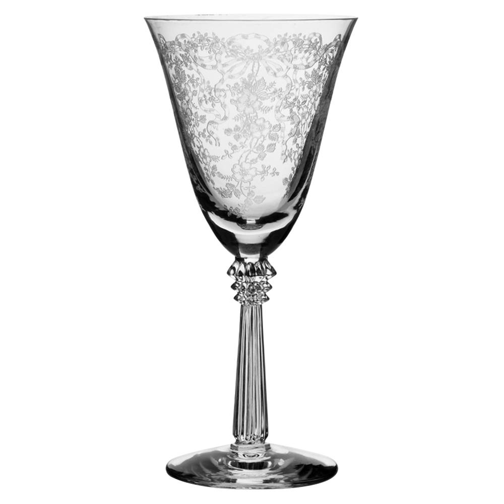 Romance Water Goblet by Fostoria-1