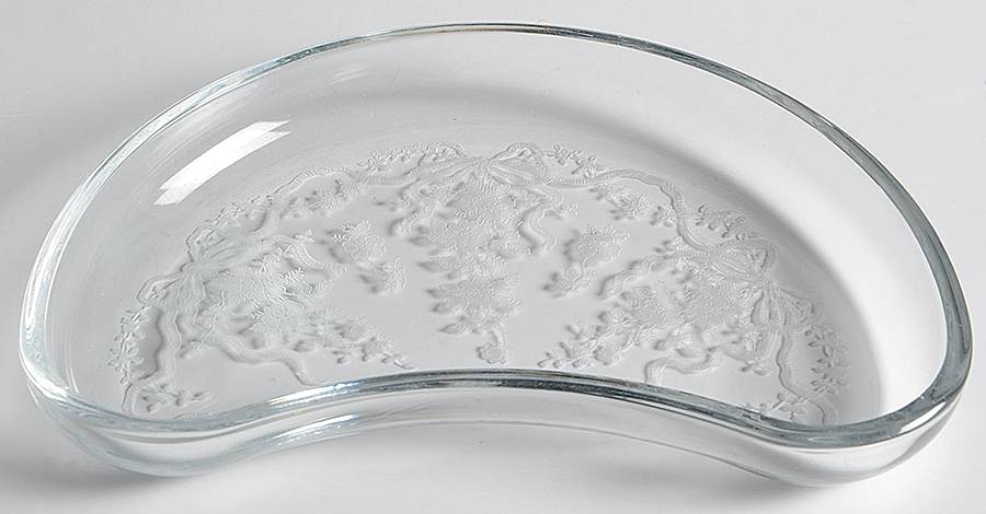 Romance Crescent Salad Plate by Fostoria-1
