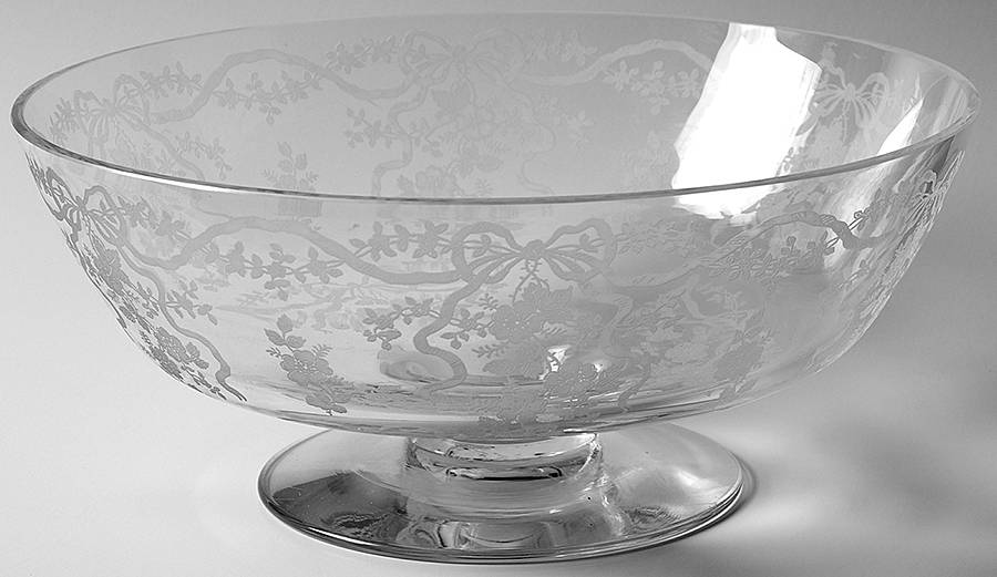 Romance 9" Footed Bowl by Fostoria-1