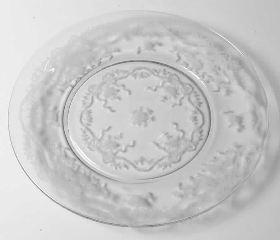 Romance Dinner Plate by Fostoria-1