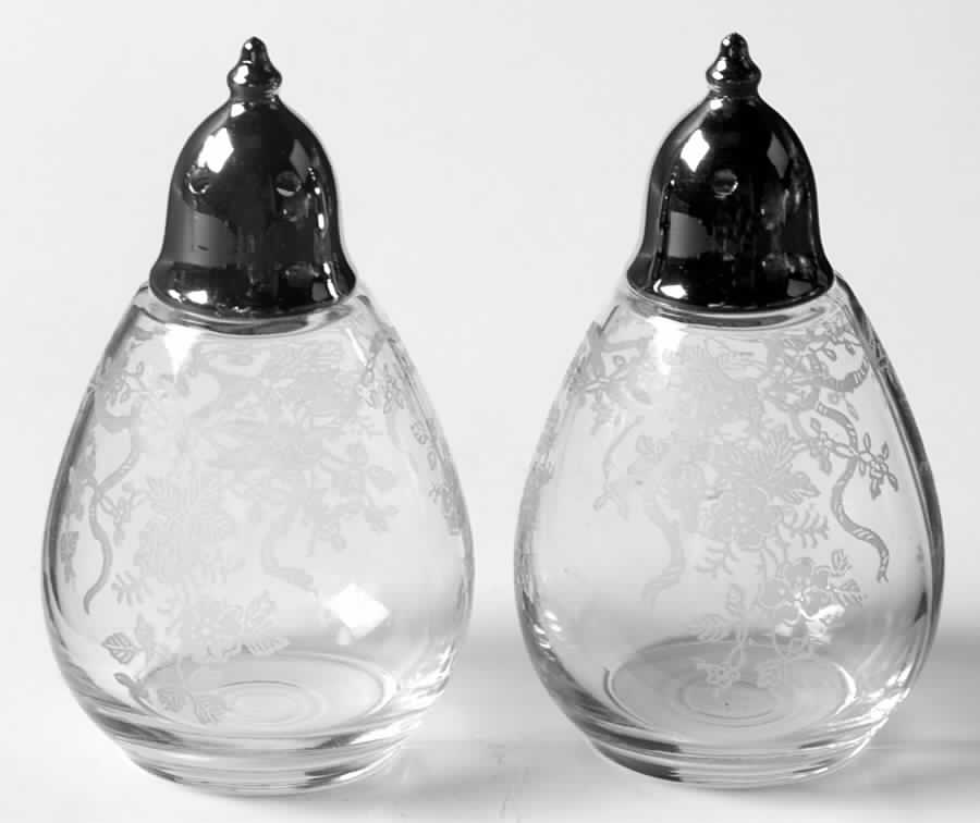 Romance Shaker Set w/Metal Lids by Fostoria-1