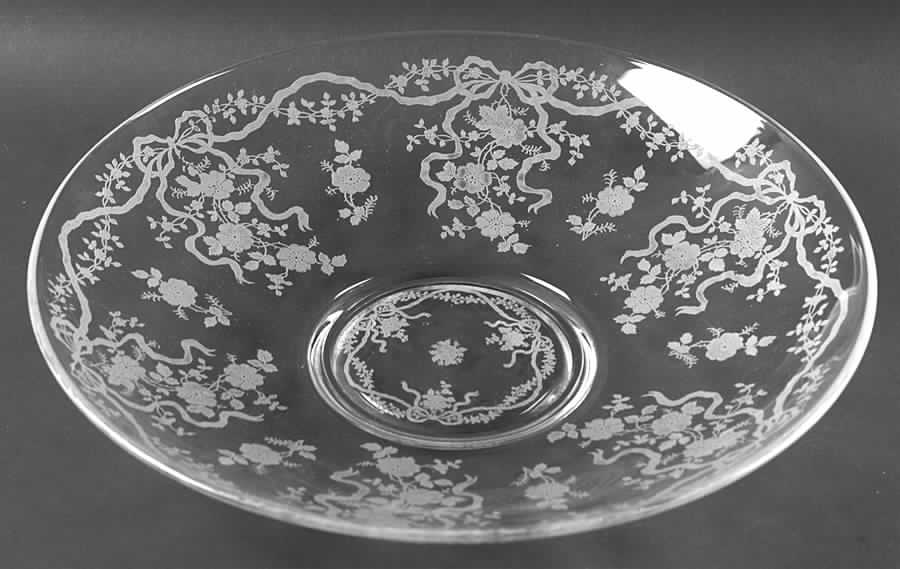 Romance 13" Large Fruit Bowl by Fostoria-1