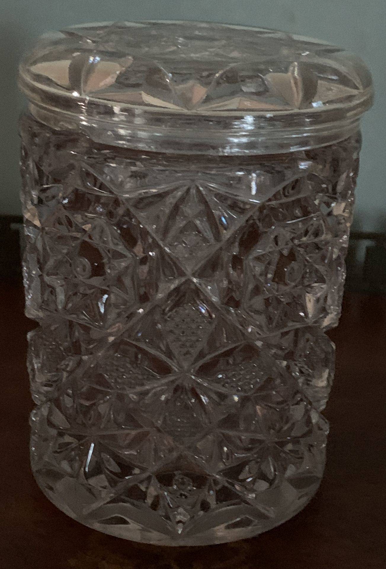 Rosby Clear Pickle Jar & Glass Lid by Fostoria-1