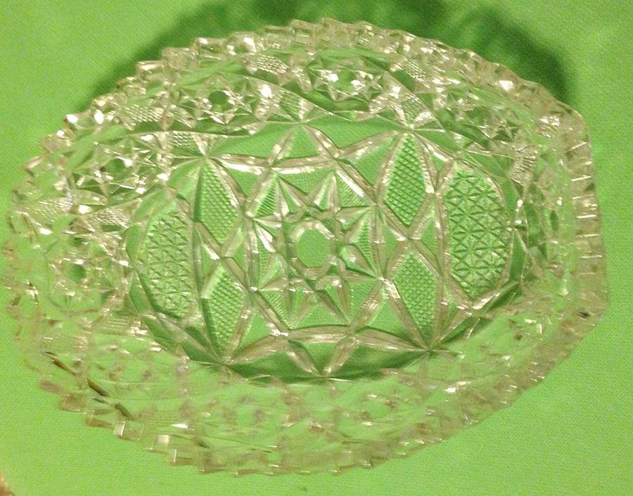 Rosby Clear Pickle Dish by Fostoria-1