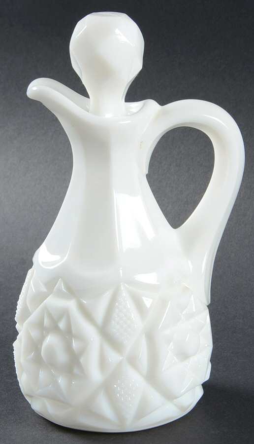 Winburn Milkglass Cruet & Stopper by Fostoria-1