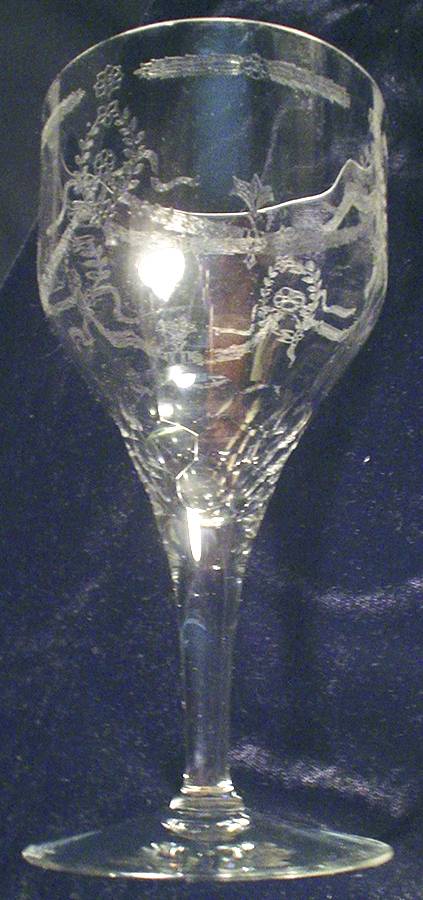 Rosilyn Water Goblet by Fostoria-1