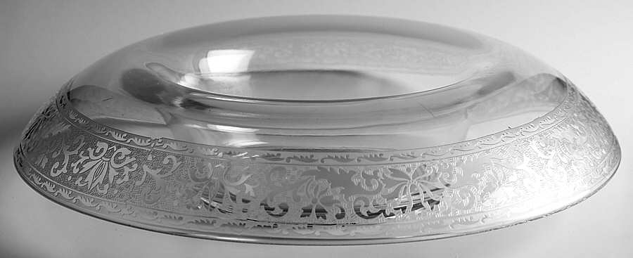 Royal Clear 11" Rolled Edge Bowl by Fostoria-1