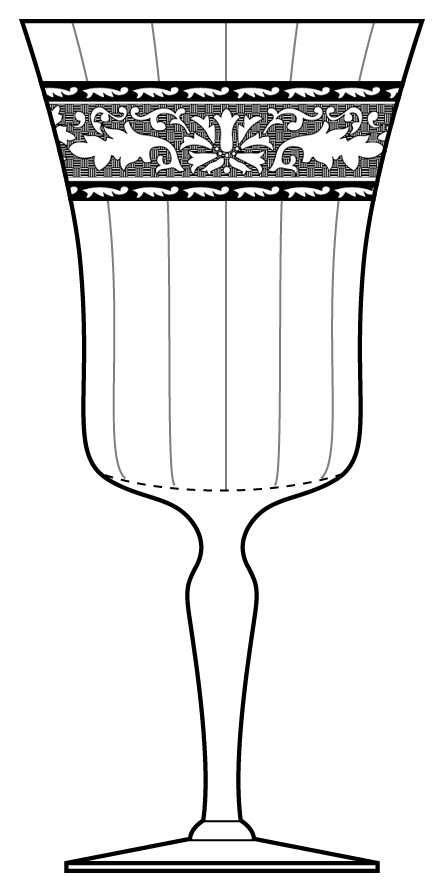 Royal Clear Water Goblet by Fostoria-1
