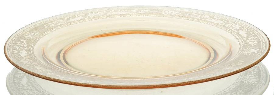 Royal Amber Dinner Plate by Fostoria-1