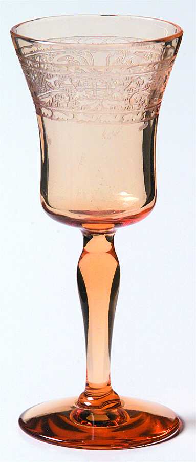 Royal Amber Cordial Glass by Fostoria-1