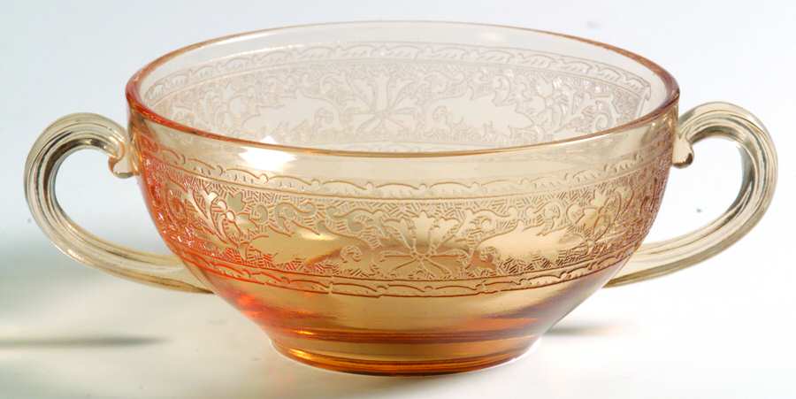 Royal Amber Bouillon Cup by Fostoria-1
