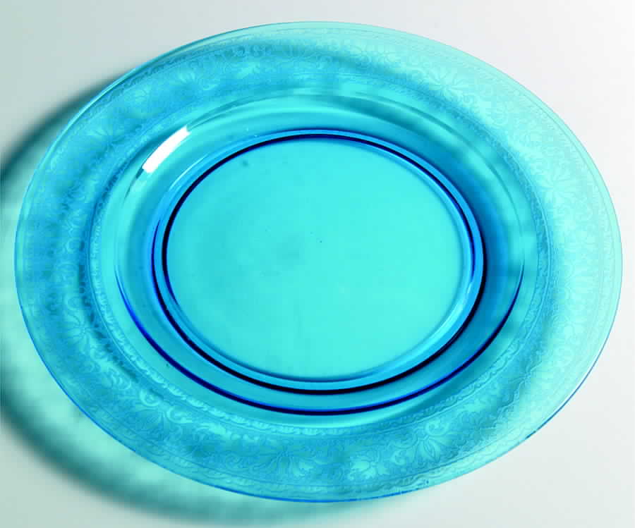 Royal Blue Dinner Plate by Fostoria-1