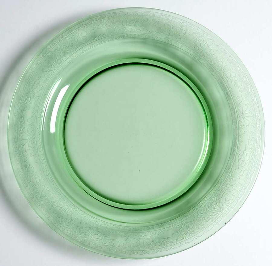 Royal Green 7" Salad Plate by Fostoria-1
