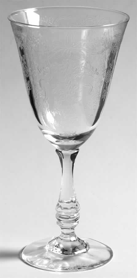 Satin Ribbon Wine Glass by Fostoria-1