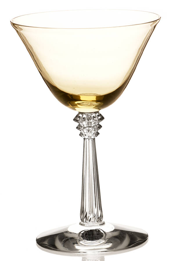Sceptre Amber (Topaz) Liquor Cocktail by Fostoria-1