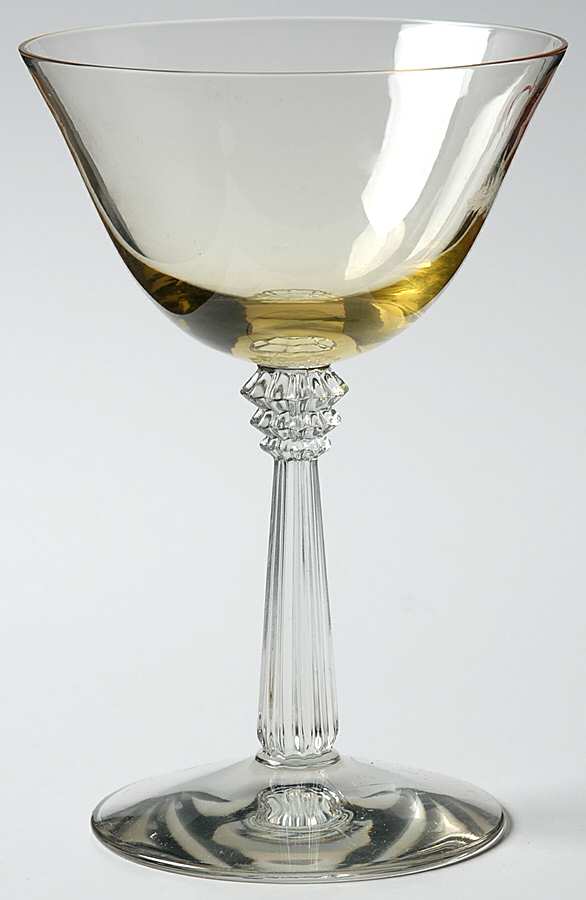 Sceptre Amber (Topaz) Champagne/Tall Sherbet by Fostoria-1