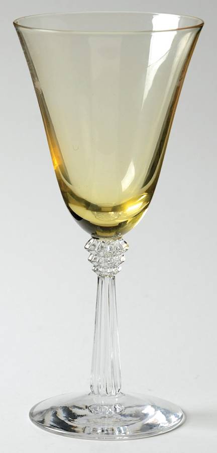 Sceptre Amber (Topaz) Wine Glass by Fostoria-1