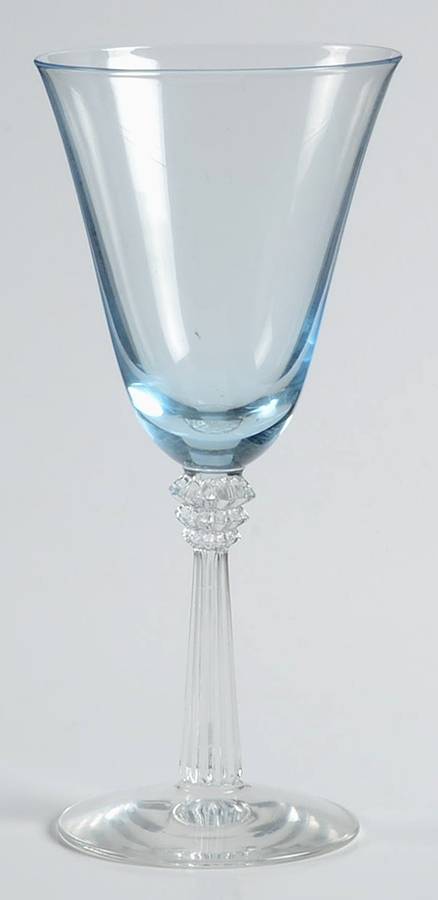 Sceptre Blue Wine Glass by Fostoria-1