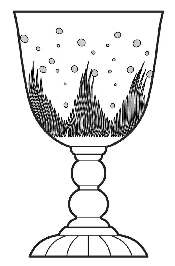 Seaweed Water Goblet by Fostoria-1