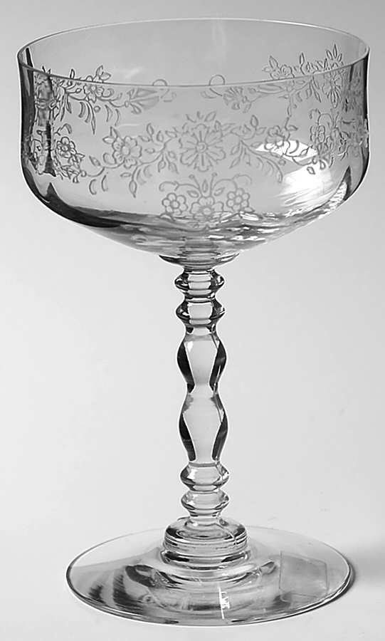 Serenity Clear Champagne/Tall Sherbet by Fostoria-1