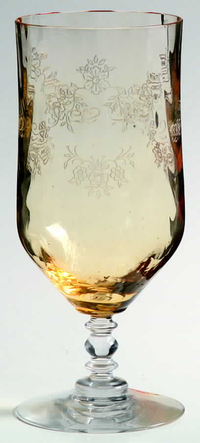 Serenity Yellow Iced Tea by Fostoria-1