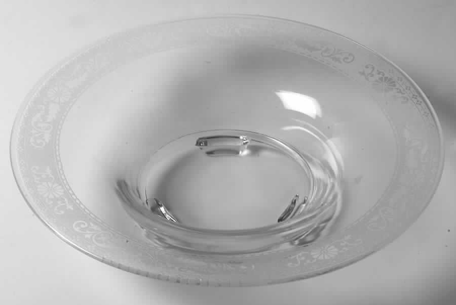 Seville Clear 12" 3-Toed Footed Bowl by Fostoria-1