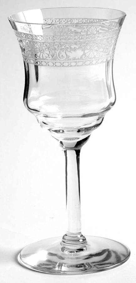 Seville Clear Wine Glass by Fostoria-1