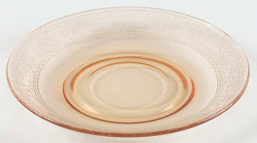 Seville Amber Saucer Only by Fostoria-1
