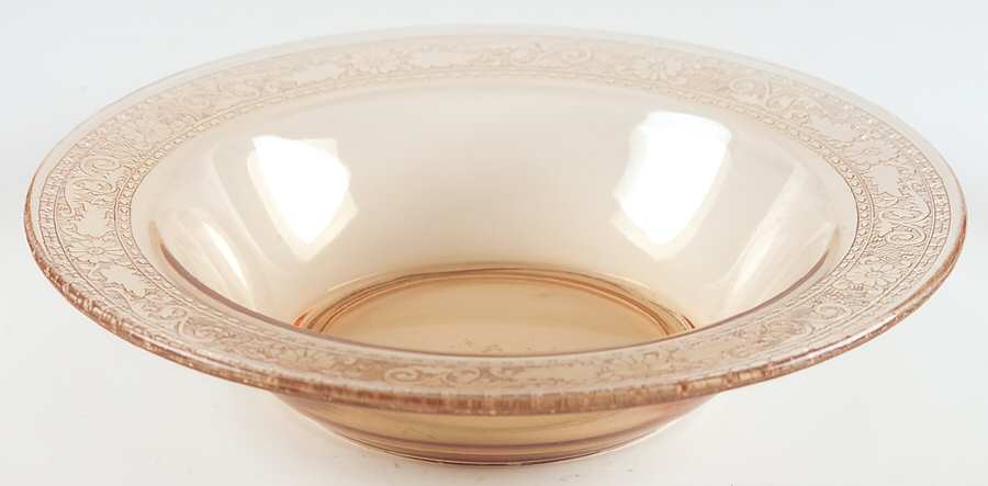Seville Amber Cereal Bowl by Fostoria-1