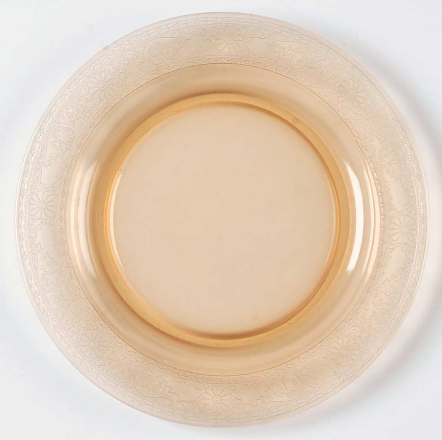 Seville Amber 7" Salad Plate by Fostoria-1